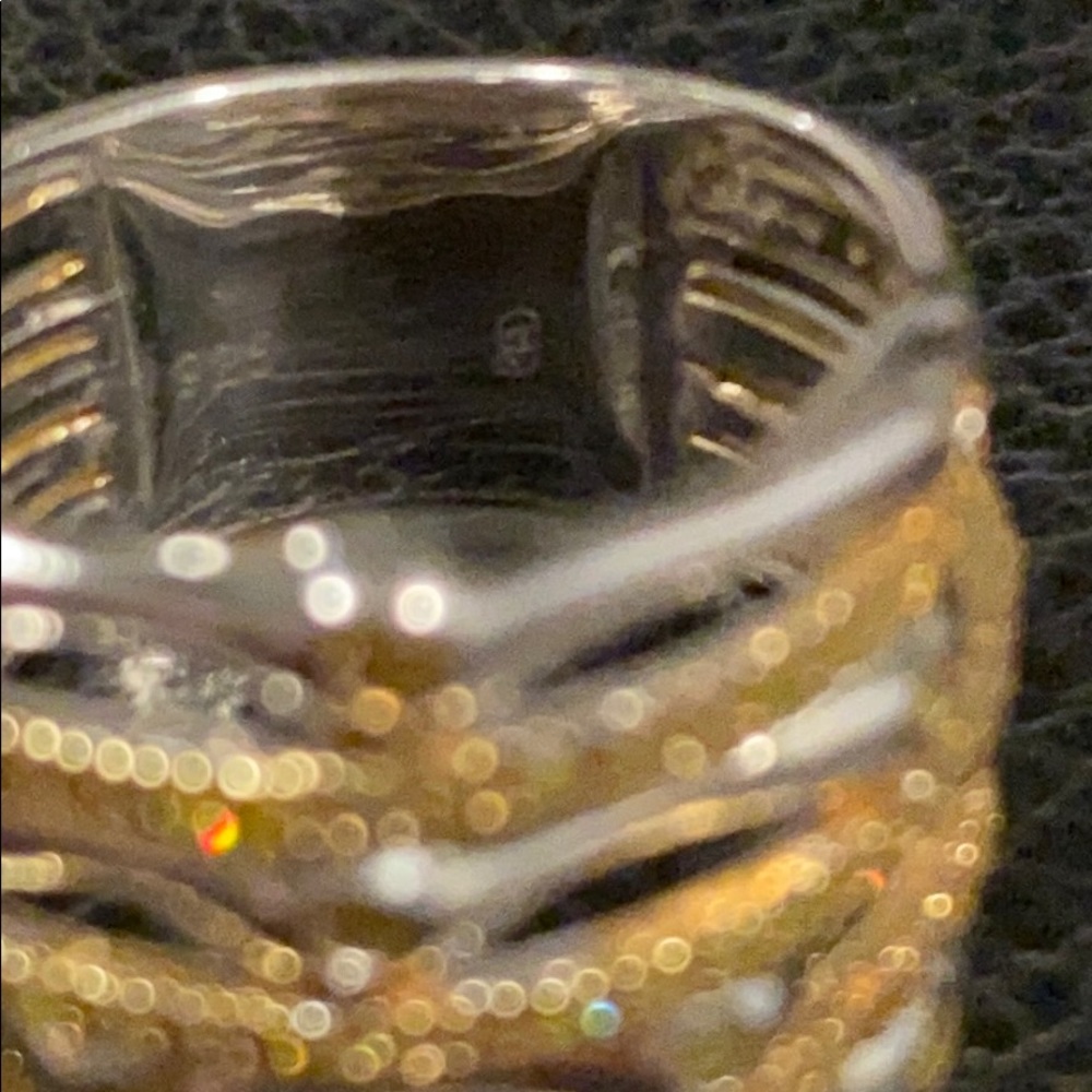 Yellow diamond ring - Picture 4 of 5